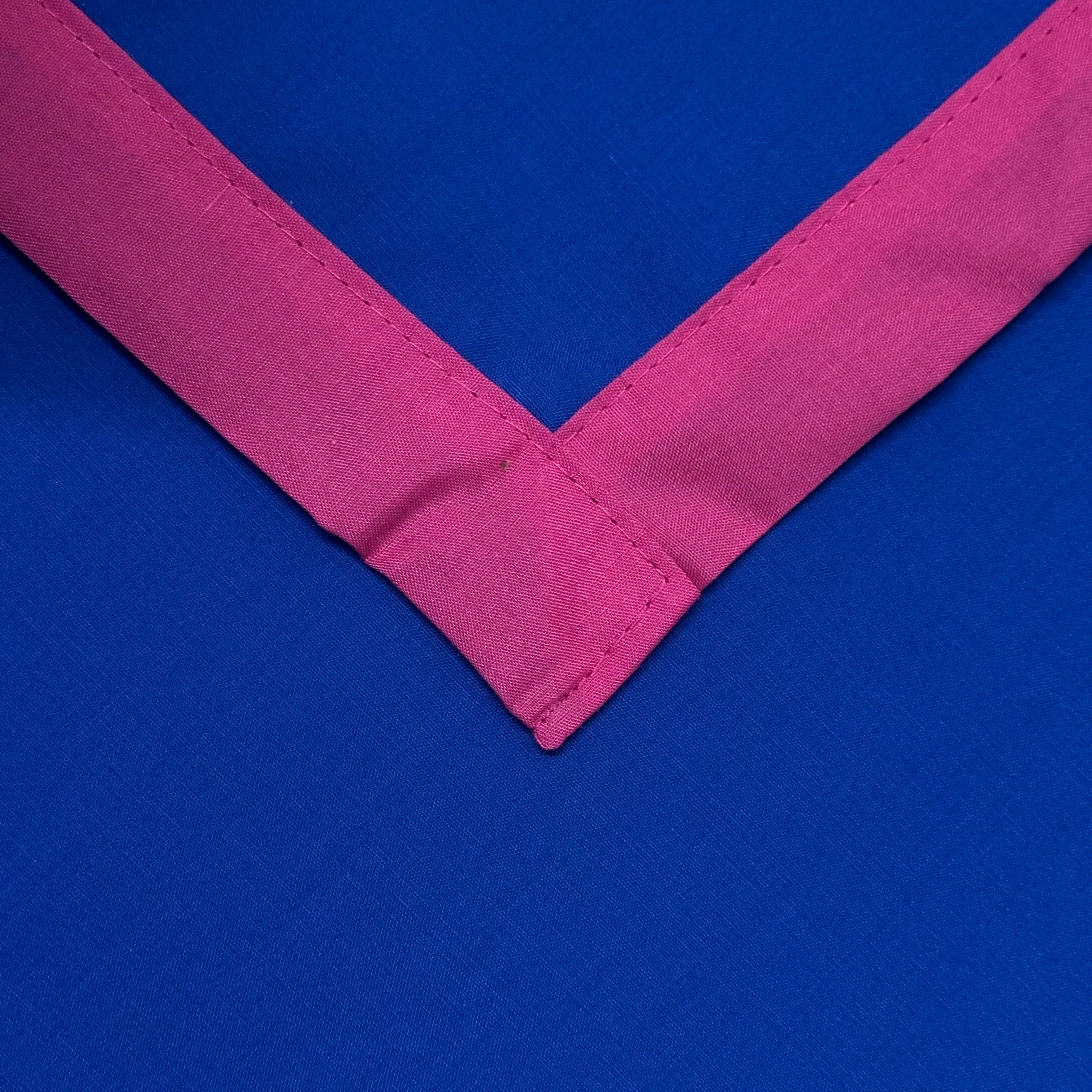 Adult Necker with Trim - Royal / Cerise