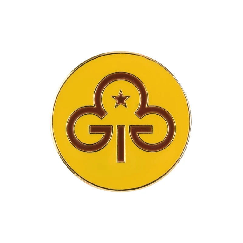 Brownies Promise metal badge
