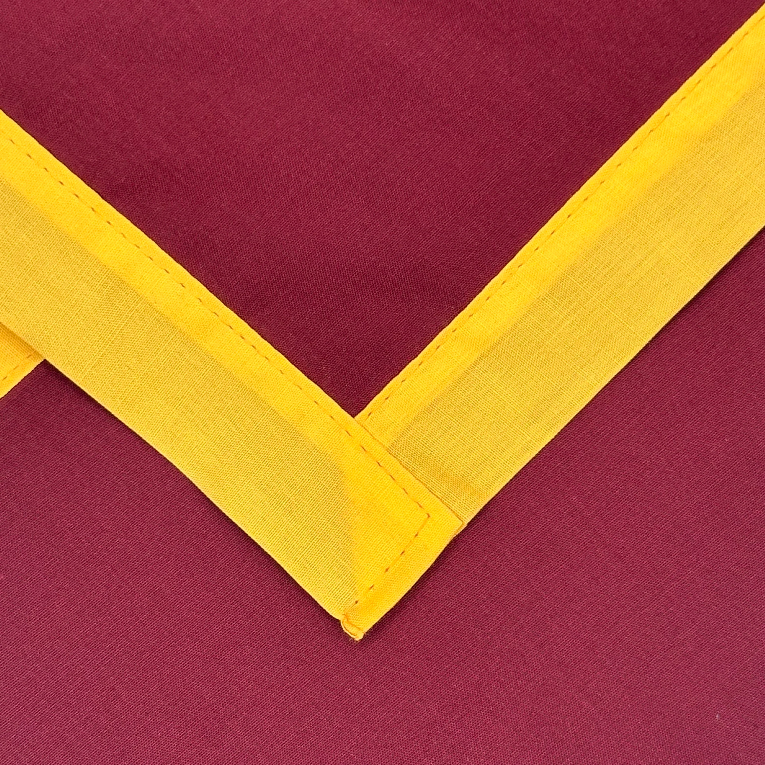 Adult Necker with Trim - Crimson / Amber